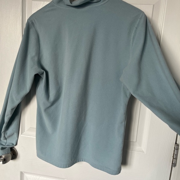 The North Face Women’s Large Fleece 1/4 Zip - light blue - Picture 7 of 10